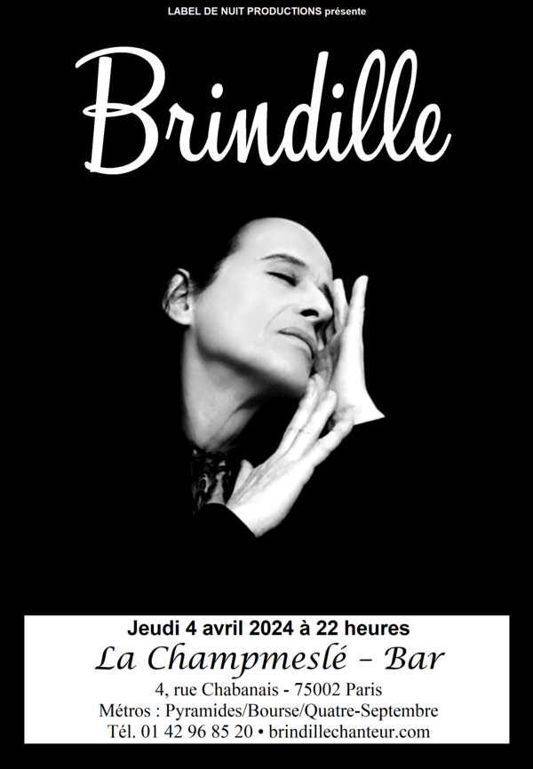 Brindille Concert à La Champmeslé - Avril 2024 - Label de Nuit Productions