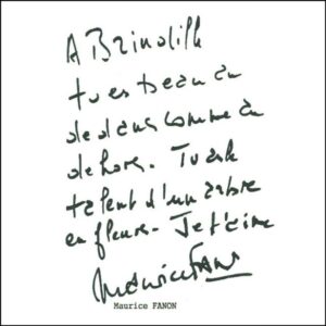 Brindille - Dédicace Maurice Fanon