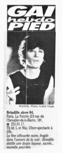Brindille - Gai Pied Hebdo