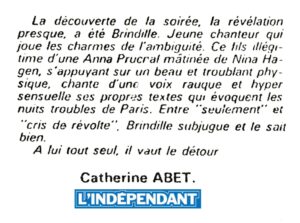 Brindille - L'Indépendant