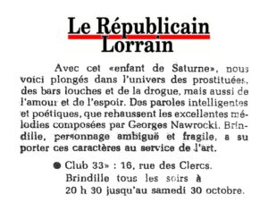 Brindille - Le Républicain Lorrain