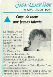 Brindille - Mon Quartier (mars-avril 1991)